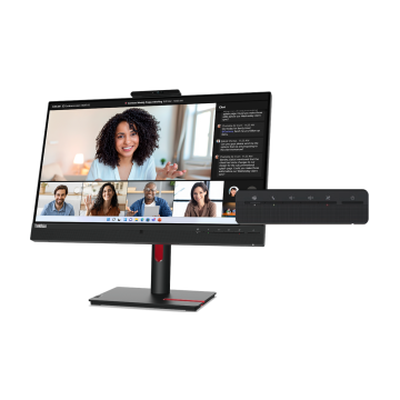 LENOVO ThinkVision T24mv-30  23.8 FHD IPS HDMI USB C Ethernet Speakers ,Webcam 36M