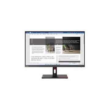 LENOVO S27i-30 27.0'' Monitor, IPS panel , 1920 x 1080, VGA HDMI 1.4 ,Cables included - HDMI 36M