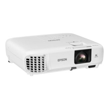 EPSON EB-W49 WXGA, 3800Lum, 1280x800, 16:10, HDMI, Ethéco) 2,7kg ,WiFi en opt,USB(A&B),VGA