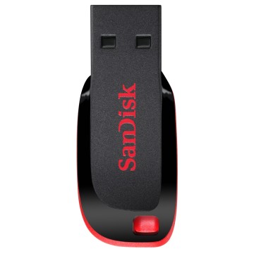 SanDisk 16GB Cruzer Blade USB 2.0 Flash Drive