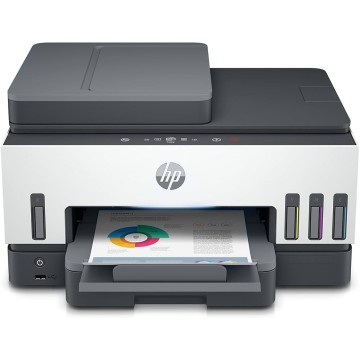 HP Smart Tank 670 All-in-One Printer MFP 3en1 Wifi Couleur A4 R/V 12 B&WPPM 7PPMCOL 12M