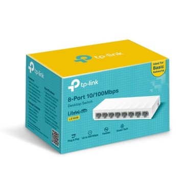 LS1008 Switch de bureau 8 ports 10/100 Mbps